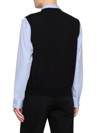 背面 - 点击放大 - THE ROW - V-Neck Cashmere Vest