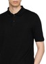  - THE ROW - Ravi Short Sleeve Melanged Polo Shirt