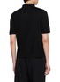 背面 - 点击放大 - THE ROW - Ravi Short Sleeve Melanged Polo Shirt