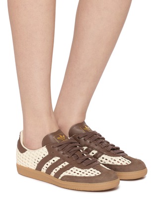 模特儿示范图 - 点击放大 - ADIDAS - Samba OG Mesh Women's Sneakers