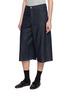 细节 - 点击放大 - MO&CO. - Scarf Denim Bermuda Shorts