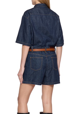 背面 - 点击放大 - MO&CO. - Belted Denim Jumpsuit