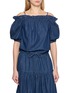 首图 - 点击放大 - MO&CO. - Off Shoulder Denim Top