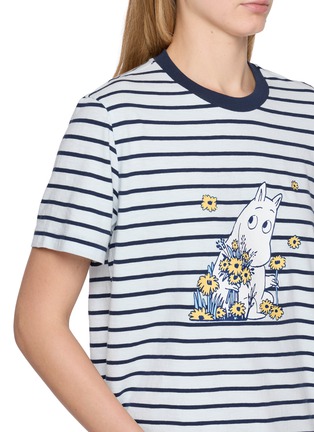  - MO&CO. - X MOOMIN 条纹 T 恤