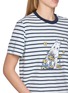 - MO&CO. - X MOOMIN 条纹 T 恤