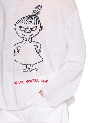  - MO&CO. - X MOOMIN 图案针织上衣
