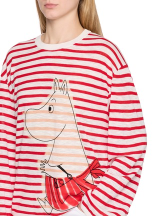  - MO&CO. - X MOOMIN 印花长袖 T 恤