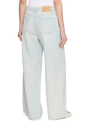 背面 - 点击放大 - MO&CO. - Drawstring Waistband Wide Leg Jeans