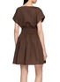 背面 - 点击放大 - MATTEAU - Shirred Waist Cotton Mini Dress
