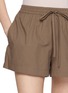  - MATTEAU - Elasticated Waistband Cotton Shorts