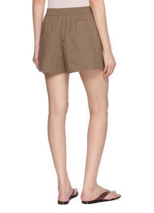 背面 - 点击放大 - MATTEAU - Elasticated Waistband Cotton Shorts