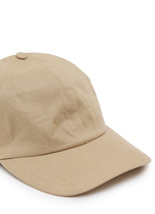 细节 - 点击放大 - BORSALINO - Hiker Linen Baseball Cap