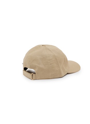 模特儿示范图 - 点击放大 - BORSALINO - Hiker Linen Baseball Cap