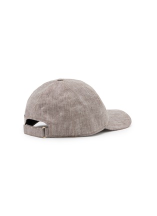 模特儿示范图 - 点击放大 - BORSALINO - Herringbone Baseball Cap