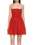 首图 - 点击放大 - MATTEAU - Shirred Bodice Cotton Mini Dress