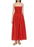 首图 - 点击放大 - MATTEAU - Shirred Bodice Cotton Maxi Dress