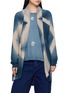 首图 - 点击放大 - SUZUSAN - Cross Print Seamless Upside Down Cape
