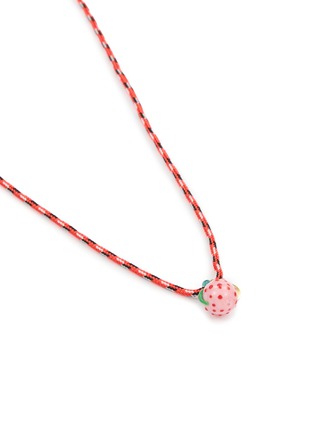 细节 - 点击放大 - SORBET ISLAND - Strawberry Charm Adjustable Necklace