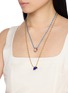 模特儿示范图 - 点击放大 - SORBET ISLAND - Fruit Charm Adjustable Necklace