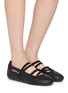 模特儿示范图 - 点击放大 - PUMA - Speedcat Ballet Leather Women's Sneakers
