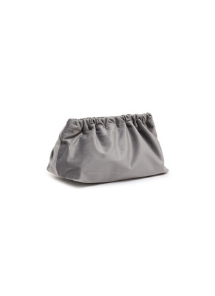 细节 - 点击放大 - SORBET ISLAND - No Bad Days Velvet Clutch Bag