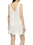 背面 - 点击放大 - MATTEAU - Broderie Scalloped Hem Cotton Tank Mini Dress