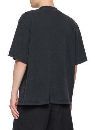 背面 - 点击放大 - ALEXANDERWANG - Gradient Logo Cotton T-shirt