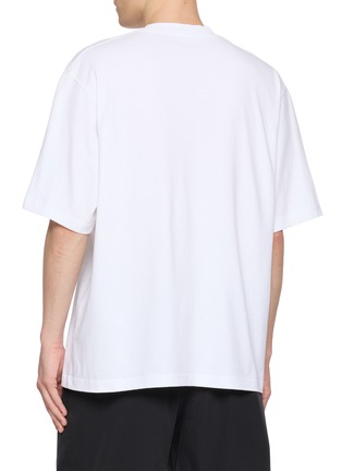 背面 - 点击放大 - ALEXANDERWANG - Gradient Logo Cotton T-shirt