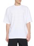 首图 - 点击放大 - ALEXANDERWANG - Gradient Logo Cotton T-shirt