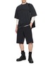 模特儿示范图 - 点击放大 - ALEXANDERWANG - Mirror Logo Cotton T-shirt