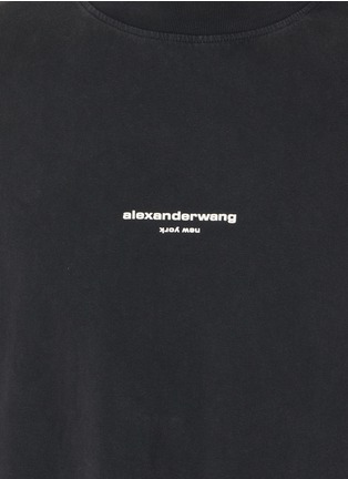  - ALEXANDERWANG - 迷你 LOGO 短袖 T 恤