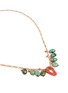 细节 - 点击放大 - UNTITLEDITION - Gold Plated Vermeil Silver Natural Stones Necklace