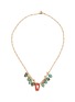 首图 - 点击放大 - UNTITLEDITION - Gold Plated Vermeil Silver Natural Stones Necklace