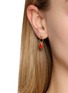 模特儿示范图 - 点击放大 - UNTITLEDITION - Vermeil Silver Stones Earrings