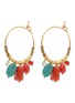 首图 - 点击放大 - UNTITLEDITION - Beaded Vermeil Silver Hoop Earrings