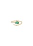 首图 - 点击放大 - LC COLLECTION JEWELLERY - 14K Gold Diamond Emerald Ring — US 7
