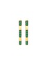 细节 - 点击放大 - LC COLLECTION JEWELLERY - 18K Gold Emerald Hoop Earrings