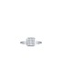 首图 - 点击放大 - LC COLLECTION JEWELLERY - 18K White Gold Princess Cut Diamond Ring — Size US 7