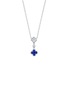 首图 - 点击放大 - LC COLLECTION JEWELLERY - 18K White Gold Diamond Blue Sapphire Necklace