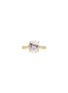 首图 - 点击放大 - LC COLLECTION JEWELLERY - 14K Gold Diamond Amethyst Ring — Size US 7