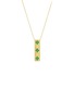 首图 - 点击放大 - LC COLLECTION JEWELLERY - 18K Gold Diamond Emerald Necklace