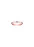 首图 - 点击放大 - LC COLLECTION JEWELLERY - 14K Rose Gold Princess Cut Diamond Ring — Size US 7