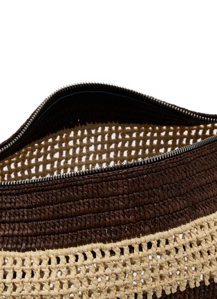 细节 - 点击放大 - LOEWE - Medium Loop Raffia Bucket Bag