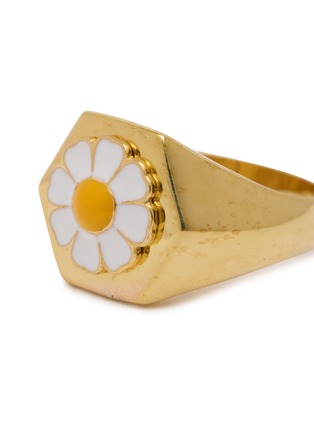 细节 - 点击放大 - WILHELMINA GARCIA - Daisy Signet Ring