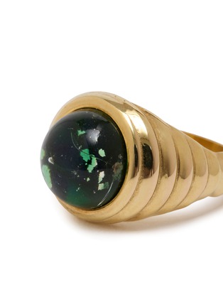 细节 - 点击放大 - WILHELMINA GARCIA - Crystal Marbled Ring