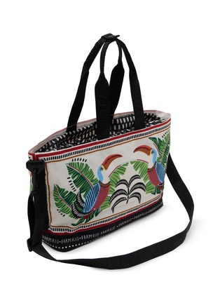 细节 - 点击放大 - FARM RIO - Toucan With Foliage Destiny Shoulder Bag