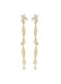 首图 - 点击放大 - LC COLLECTION JEWELLERY - 18K Gold Diamond Drop Earrings