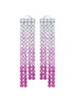 细节 - 点击放大 - LC COLLECTION JEWELLERY - 18K White Gold Diamond Pink Sapphire Drop Earrings