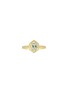 首图 - 点击放大 - LC COLLECTION JEWELLERY - 14K Gold Diamond Amethyst Ring — Size US 7