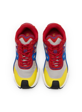 细节 - 点击放大 - LOEWE - Pogo Layered Technical Knit and Suede Men's Sneakers